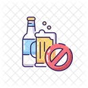 Kein Alkohol  Symbol