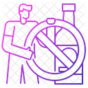 Kein Alkohol  Symbol