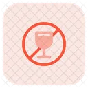 Kein Alkohol  Symbol