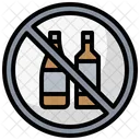 Kein Alkohol  Symbol