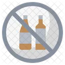 Kein Alkohol  Symbol