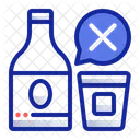 Kein Alkohol  Symbol