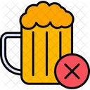 Kein Alkohol  Symbol