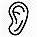Ohr Horen Klingen Symbol