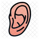 Ohr Mensch Organ Symbol