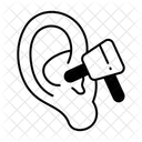 Ohrenuntersuchung  Symbol