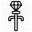 Ohrstecker Symbol
