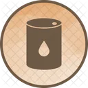 Oil Barrel Cane Icon