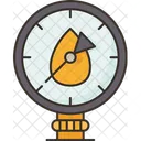Oil Pressure Gauge Manometer Icon