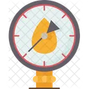 Oil Pressure Gauge Manometer Icon