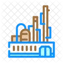 Oil Refinery Plant Icon