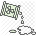 Oil Spill Chemical Icon