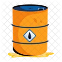 Oil Drum Oil Barrel Oil Container Icon