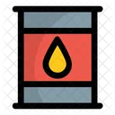 Oil Barrel Drum Icon
