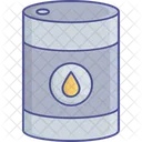 Oil Barrel Lubricants Water Barrel Icon