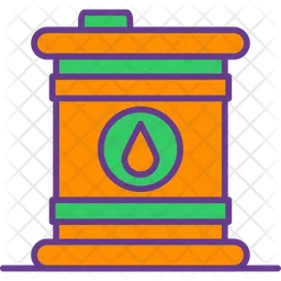 Oil Barrel  Icon