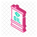 Oil Barrel Isometric Icon