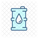 Oil Barrel Drum Container Energy Resource 아이콘