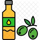 Oil Bottle Olive Oil Icon