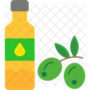 Oil Bottle Olive Oil Icon