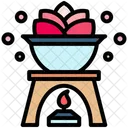 Oil Burner Relaxation Aromatherapy Icon