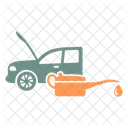 Oil Change Car Auto Icon