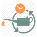 Oil Change Interval Car Automobile Icon