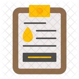 Oil Data Report  Icon