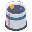 Oil Depot Container  Icon