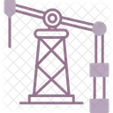 Oil Rig Oil Well Oil Gusher Icon