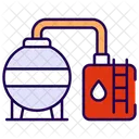Oil Distributor Oil Tanker Fuel Tanker Icon