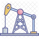 Oil Drilling Machine Oil Drilling Machine Icon Petroleum Drilling Machine Icon