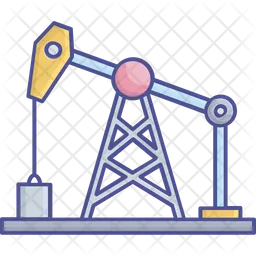 Oil Drilling Machine  Icon
