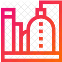 Oil Factory Industry Production Icon