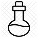 Oil Flask Oil Analysis Fuel Analysis Icon