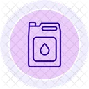 Oil Gallon Line Icon Icon