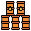 Oil Climate Change Drip Icon