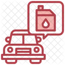 Oil Jerrycan Transportation Icon