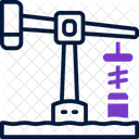 Oil Pump Jack Icon
