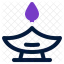 Oil Lamp Arabic Icon