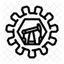 Oil Industry Factory Icon
