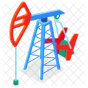 Oil Industry Oil Refinery Oil Pump Icon
