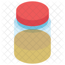 Oil Jar Icon - Download in Isometric Style