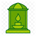 Oil Lamp Ramadan Light Icon