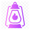 Oil Lamp Lamp Camping Icon