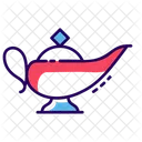 Oil Lamp Aladdin Lamp Chirag Icon
