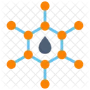 Oil Molecule Molecular Chemical Icon