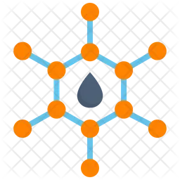 Oil Molecule  Icon