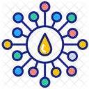 Oil molecule  Icon