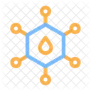 Oil Molecule  Icon
